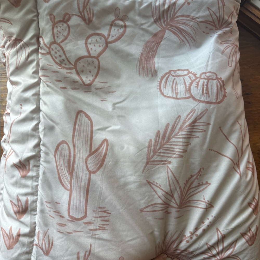Loomwell Toddler Cactus Pattern Comforter Set